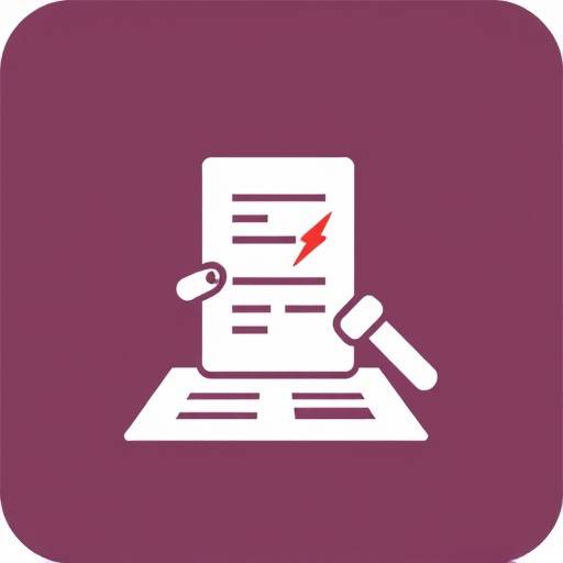 Simbolo di un contratto che viene rescisso, che indica la risoluzione